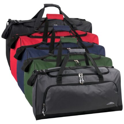 24 Inch Wide-Pocket Duffle Bags